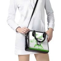 Cook Islands Marathon 2025-Pursuit in Paradise Shoulder Handbag Green Color