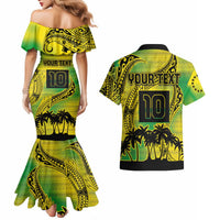 Cook Islands Marathon 2025-Pursuit in Paradise Couples Matching Mermaid Dress and Hawaiian Shirt Special Edition LT03 - Polynesian Pride