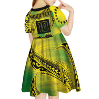 Cook Islands Marathon 2025-Pursuit in Paradise Kid Short Sleeve Dress Special Edition