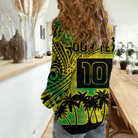 Cook Islands Marathon 2025-Pursuit in Paradise Women Casual Shirt Special Edition LT03 - Polynesian Pride
