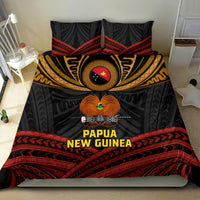 Papua New Guinea Bird-of-Paradise Bedding Set Coat of Arms and Tribal Patterns