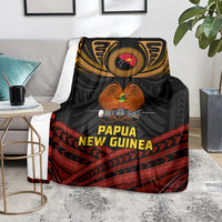 Papua New Guinea Bird-of-Paradise Blanket Coat of Arms and Tribal Patterns LT03 - Polynesian Pride
