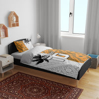 Custom Fiji and Australia Rugby Bedding Set Tapa Mix Aboriginal Pattern Half Style LT03 - Polynesian Pride