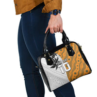 Custom Fiji and Australia Rugby Shoulder Handbag Tapa Mix Aboriginal Pattern Half Style LT03 - Polynesian Pride