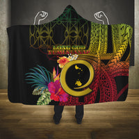 Vanuatu Shefa Day Hooded Blanket Sand Drawing Melanesian