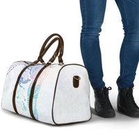 Hawaiian Manta Ray Tribal Travel Bag Polynesian Art Motifs Sweet Pastel LT03 - Polynesian Pride