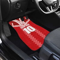 Custom Tahiti Football Polynesian Pattern Car Mats