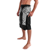 Samoan Traditional Art Tattoos Lavalava Tatau Tribal Motifs with Ula Fala Black - Polynesian Pride