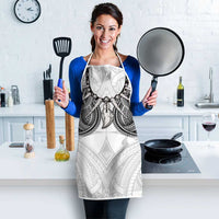 Samoan Traditional Art Tattoos Apron Tatau Tribal Motifs with Ula Nifo White LT03 - Polynesian Pride