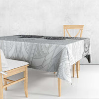 Samoan Traditional Art Tattoos Tablecloth Tatau Tribal Motifs with Ula Nifo White LT03 - Polynesian Pride