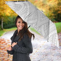Samoan Traditional Art Tattoos Umbrella Tatau Tribal Motifs with Ula Nifo White LT03 - Polynesian Pride