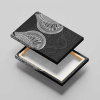 Samoan Traditional Art Tattoos Canvas Wall Art Tatau Roman Reigns Black Color - Polynesian Pride