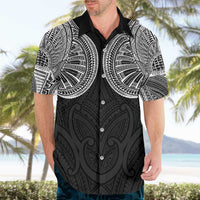 Samoan Traditional Art Tattoos Hawaiian Shirt Tatau Roman Reigns Black Color LT03 - Polynesian Pride