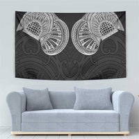 Samoan Traditional Art Tattoos Tapestry Tatau Roman Reigns Black Color LT03 - Polynesian Pride