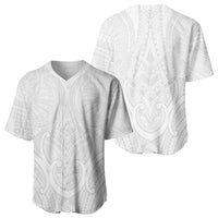 Samoan Traditional Art Tattoos Baseball Jersey Tatau Roman Reigns White Color LT03 - Polynesian Pride