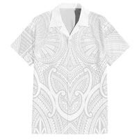 Samoan Traditional Art Tattoos Hawaiian Shirt Tatau Roman Reigns White Color LT03 White - Polynesian Pride