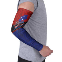 Personalised Samoan DNA-Proud of Samoa Arm Sleeves Polynesian Patterns - Polynesian Pride
