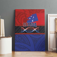 Samoan DNA-Proud of Samoa Canvas Wall Art Polynesian Patterns - Polynesian Pride