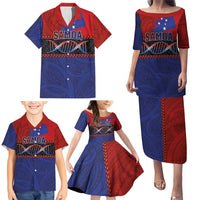 Personalised Samoan DNA-Proud of Samoa Family Matching Puletasi and Hawaiian Shirt Polynesian Patterns LT03 - Polynesian Pride