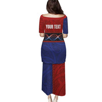 Personalised Samoan DNA-Proud of Samoa Family Matching Puletasi and Hawaiian Shirt Polynesian Patterns LT03 - Polynesian Pride