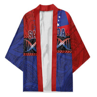 Personalised Samoan DNA-Proud of Samoa Kimono Polynesian Patterns - Polynesian Pride