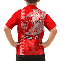 Hawaii Kalani High School Kid Hawaiian Shirt Tribal Kakau Pattern LT03 - Polynesian Pride