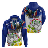 Custom Northern Mariana Islands Commonwealth Covenant Day Hoodie Plumeria Flower Splash Style LT03 - Polynesian Pride