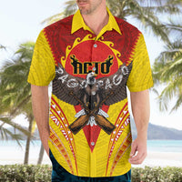 American Samoa Fautasi Race Hawaiian Shirt Pago Pago-Aeto Samoan Tattoo and Eagle LT03 - Polynesian Pride