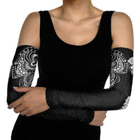 Japanese Irezumi and Hawaiian Polynesian Art Tattoo Arm Sleeves Black Color - Polynesian Pride