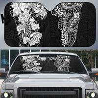 Japanese Irezumi and Hawaiian Polynesian Art Tattoo Auto Sun Shade Black Color - Polynesian Pride