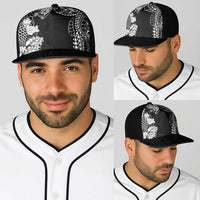 Japanese Irezumi and Hawaiian Polynesian Art Tattoo Baseball Net Cap Black Color - Polynesian Pride