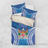 Fiji Day Bedding Set Fijian Masi Tribal Hibiscus Tattoo and Tapa Pattern
