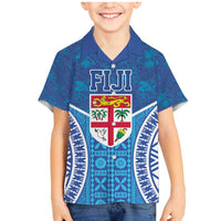 Fiji Day Family Matching Mermaid Dress and Hawaiian Shirt Fijian Masi Tribal Hibiscus Tattoo and Tapa Pattern