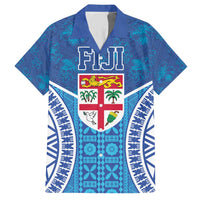 Fiji Day Family Matching Short Sleeve Bodycon Dress and Hawaiian Shirt Fijian Masi Tribal Hibiscus Tattoo and Tapa Pattern