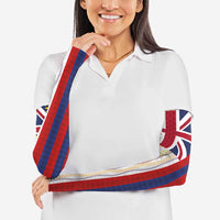 Hawaiian Tropical Plants Lei Arm Sleeves National Flag Style - Polynesian Pride