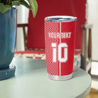 Custom Tahiti Football-Iron Warriors Tumbler Cup LT03 - Polynesian Pride