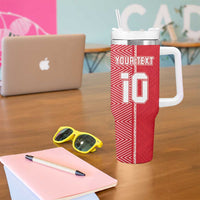 Custom Tahiti Football-Iron Warriors Tumbler With Handle