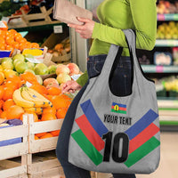 Custom New Caledonia-The Kagus Grocery Bag LT03 - Polynesian Pride