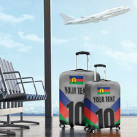 Custom New Caledonia-The Kagus Luggage Cover