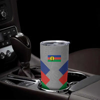 Custom New Caledonia-The Kagus Tumbler Cup LT03 - Polynesian Pride