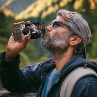 Hawaiian Lei Turtle and Plumeria 4 in 1 Can Cooler Tumbler Polynerian Art Tattoo-Grayscale Mode