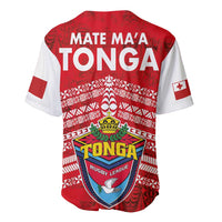 Mate Ma'a Tonga Baseball Jersey Douple White Dove and Kupesi Ngatu Art Tattoo
