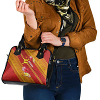 Rotuma Island Shoulder Handbag Fijian Tapa with Polynesian Art and Hibiscus