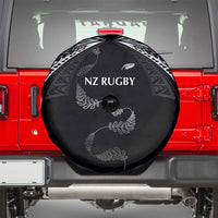 New Zealand Rugby Spare Tire Cover Aotearoa Armour Blacks Silver Ferns LT03 - Polynesian Pride