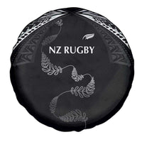 New Zealand Rugby Spare Tire Cover Aotearoa Armour Blacks Silver Ferns LT03 - Polynesian Pride