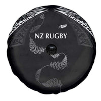 New Zealand Rugby Spare Tire Cover Aotearoa Armour Blacks Silver Ferns LT03 - Polynesian Pride