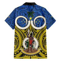 Vanuatu Tafea Province Family Matching Short Sleeve Bodycon Dress and Hawaiian Shirt Pig Tusk Mix Maori Pattern and Namele Leaf LT03 - Polynesian Pride