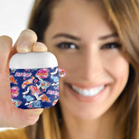 Hawaiian and Japanese Culture Together AirPods Case Hawaiian Archipelago Shape Sea Animals LT03 - Polynesian Pride