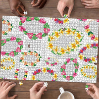 Hawaiian Kakau Tattoo Leis and Palaka Pattern Puzzle Traditional Aloha Tribal White Color LT03 - Polynesian Pride
