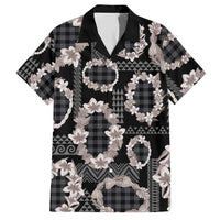 Hawaiian Leis Hawaiian Shirt Kakau Tattoos and Palaka Pastel Grayscale